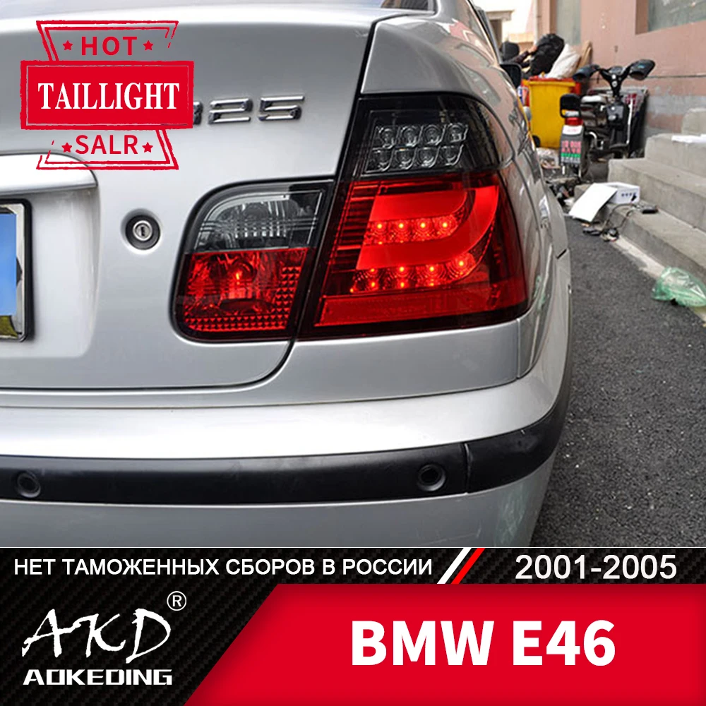 Koncových svetiel Pre Vozidla BMW E46 2001-2005 316i 318i 320i 325i LED zadné Svetlá Hmlové Svetlá Deň Beží Svetla DRL Tuning Autá Príslušenstvo
