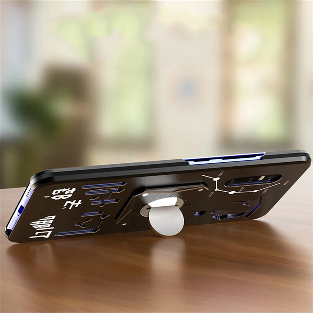 Kovové Smartphone Ochranné púzdro Zadný Kryt pre Xiao Black Shark 2/ 3 Pro Gaming Telefón Rozptýliť Teplo