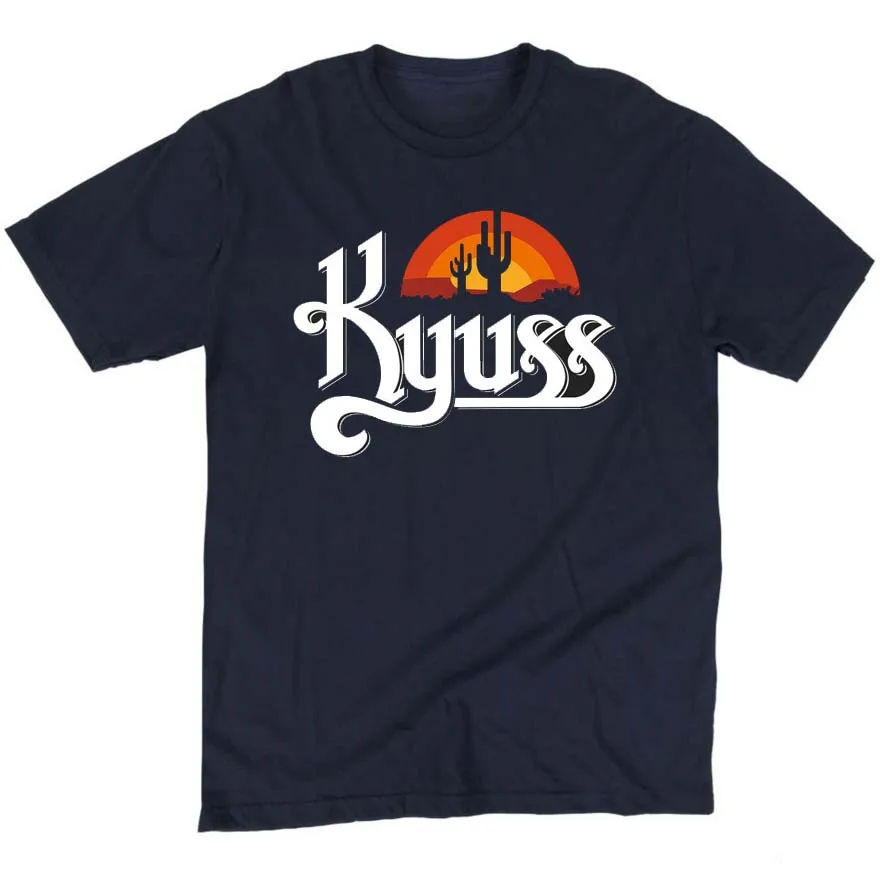 Kyuss Čierna Vdova Stoner Rock Queens Of The Stone Age Spojka Nové Unisex Tričko bavlna voľný čas-krátke rukávy O neck t-shirt