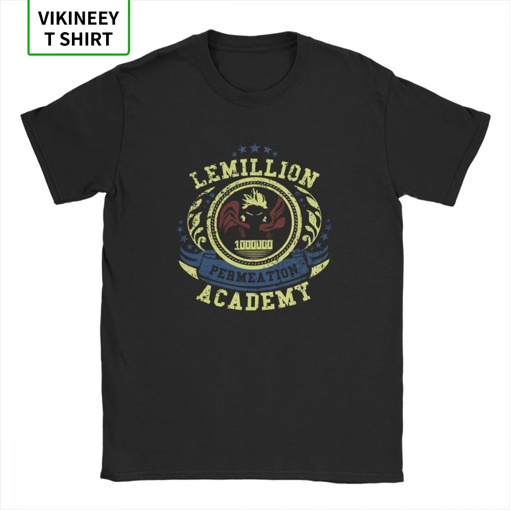 Lemillion Akadémie Môj Hrdina Academia, T Košele Mužov Plus Veľkosť Oblečenie Japonskej Animácie Tričká Bavlna Tee Tričko