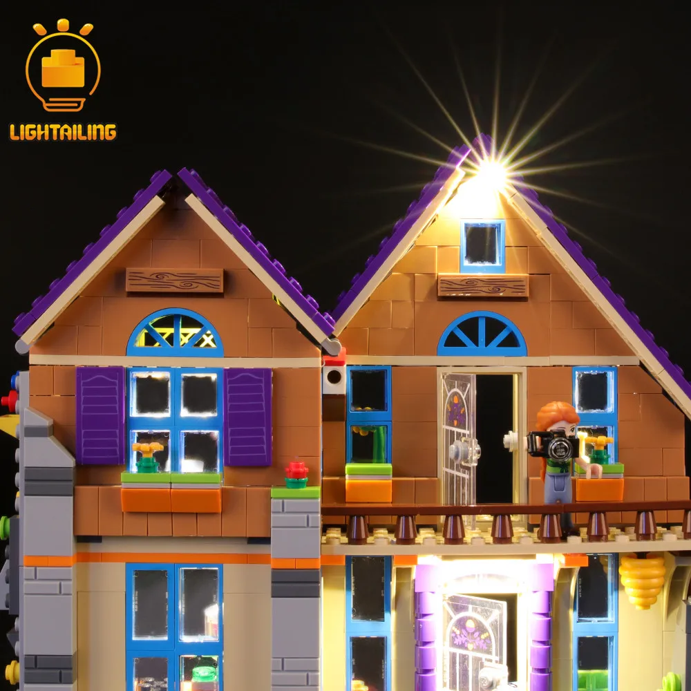 LIGHTAILING LED Svetla Kit Pre Priateľov Série Mia je Dom Osvetlenie Set Kompatibilný S 41369 (NIE Zahŕňajú Modelu)