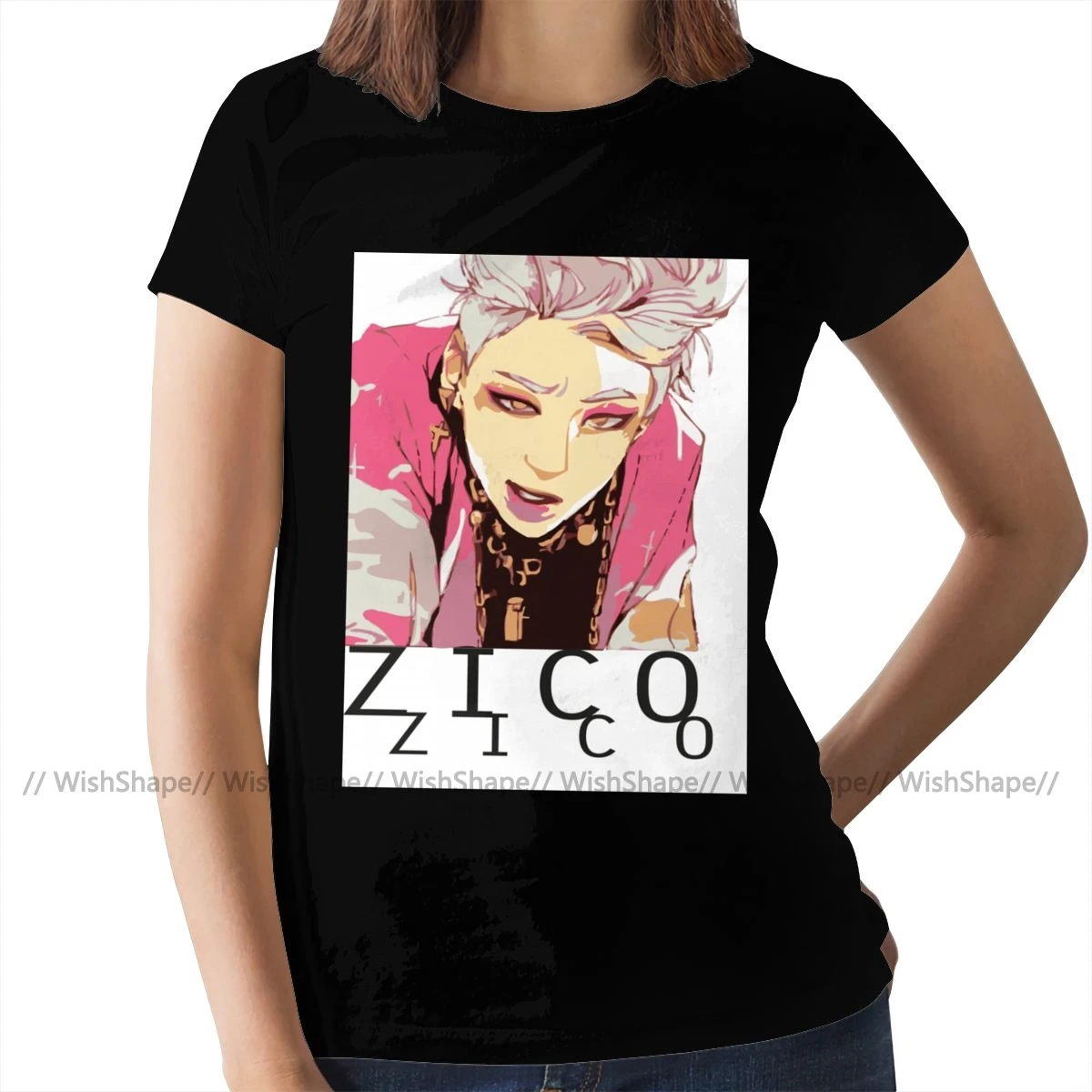 Lucifer Série T-Shirt Zico Jackpot T Shirt O Krk Krátky Rukáv Ženy tričko 100 Bavlna Dámske Tričko Tričko