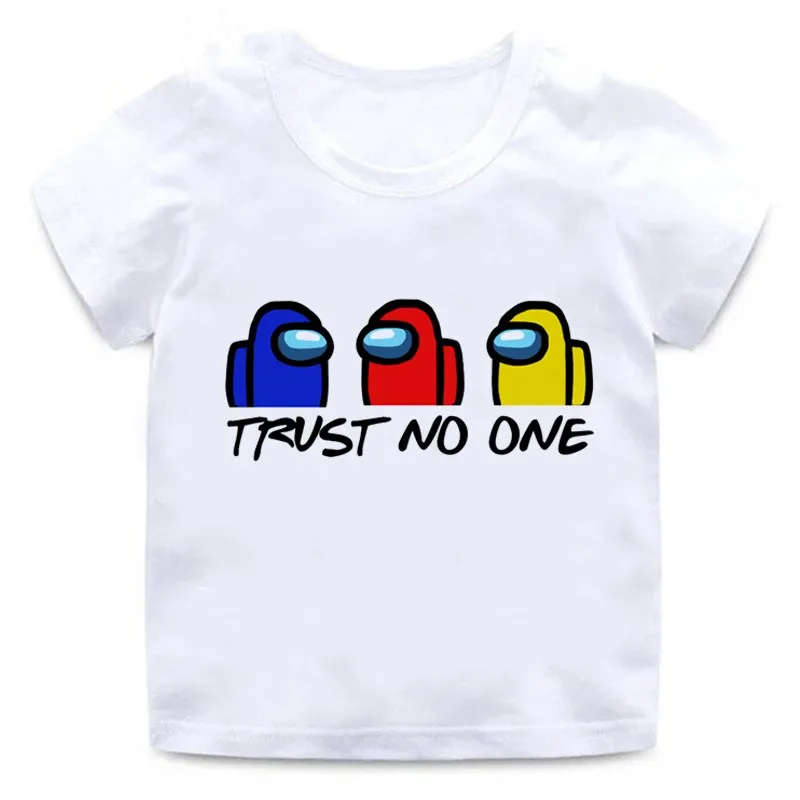 Medzi Nami T Shirt Deti, Oblečenie Pre Dievčatá Chlapci Amoung Camisetas Poleras Tee Enfant Zvláštnejšie Veci, Ni?ako Ropa De Moda Jeden Kus