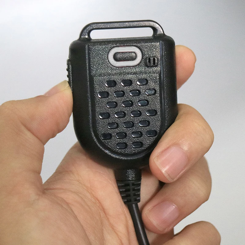 Mini LED Ramenný Reproduktor Mikrofón Pre KENWOOD TYT F8 BAOFENG UV5R Retevis Rádio Ručné Walkie Talkie Mikrofón Príslušenstvo