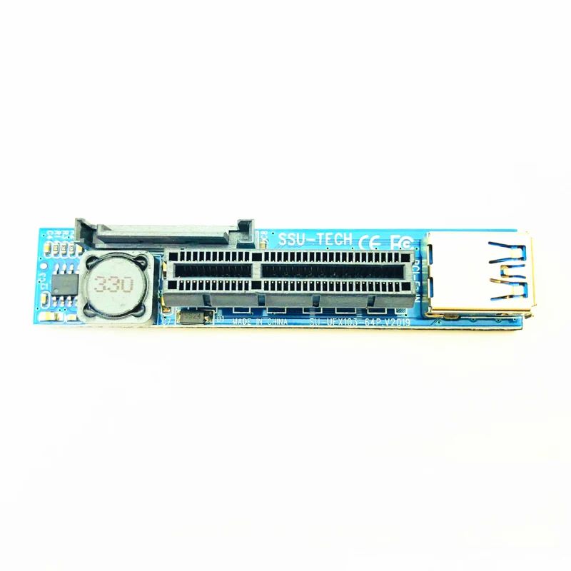 Mini PCIE pre PCI-E X4, Slot Stúpačky Karta Port Adaptér PC, Grafické Karty, Konektor s 60CM USB3.0 Predlžovací Kábel PCI Express Stúpacie