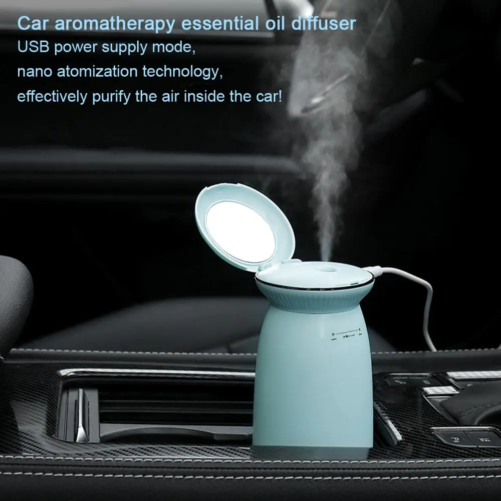 Mini Prenosné Conch USB Zvlhčovač Vzduchu Čistička Elektrické Arómu esenciálneho Oleja Difúzor Pre Auto Aromaterapia Rozprašovač na Bezpečné Používanie