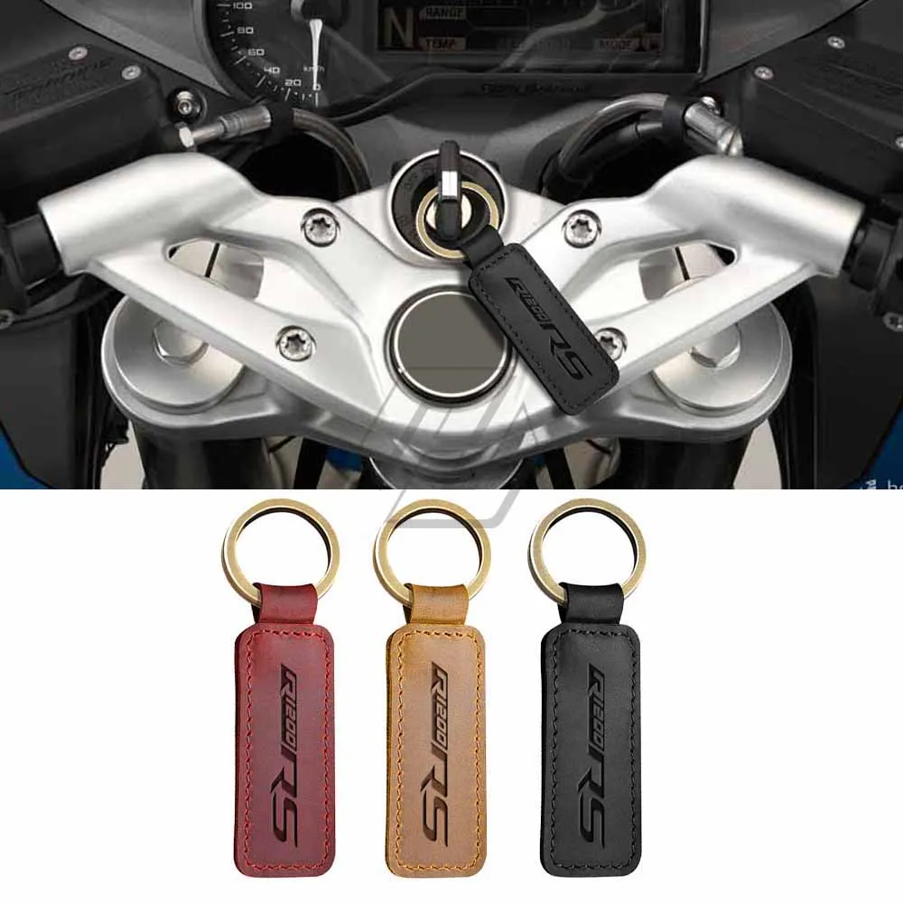 Motocykel Cowhide Keychain Krúžok Prípade pre BMW Motorrad R1200RS R1200 RS