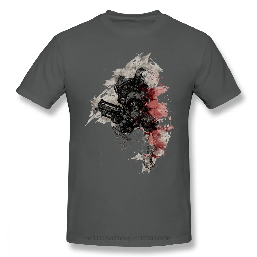 Muži Oblečenie Apex Legendy Strelec Battle Royale Hra Homme T-Shirt Bloodhound Plagát Nadrozmerná Krátky Rukáv