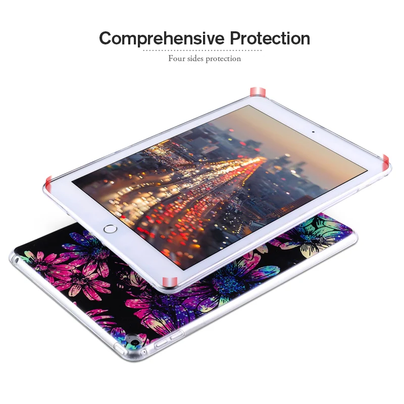 Mäkké Maľované obal pre Samsung Galaxy Tab S6 T860 T865 10.5 2019 10.5
