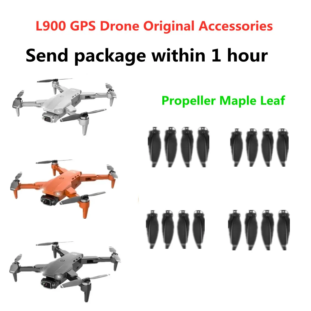 Na Sklade L900 Pro 4K Drone Originálne Príslušenstvo Vrtule Javorový List Pre L900PRO Hučí Náhradné Diely Poslať Balík Do 1 Hodiny