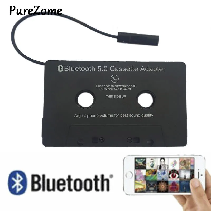 Nabíjanie pomocou pripojenia USB Bluetooth 5.0 Hudby Car Audio Prijímač Kazetový Prehrávač Adaptér MP3 Converter pre iPhone Samsung Nokia Telefóny HTC,