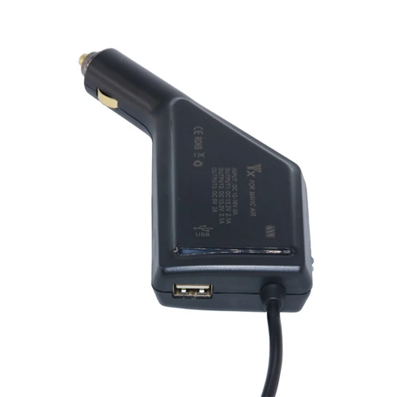 Nabíjačka do auta Pre DJI Mavic Vzduchu Inteligentné Nabíjanie Batérie Hub Mavic Vzduchu Auto Konektor USB Adaptér Multi Batériu, Nabíjačku do Auta