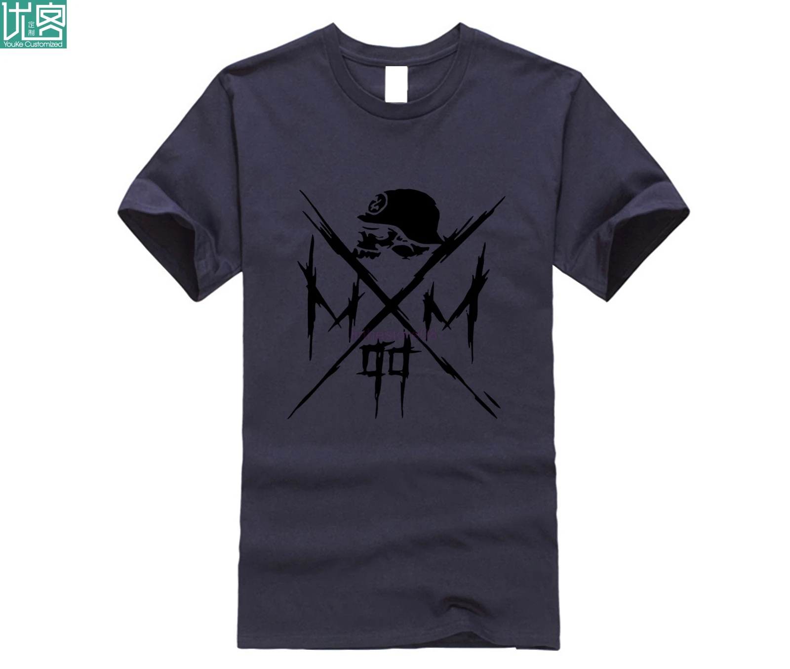 Najnovšie Módne O-Krku Krátky Rukáv pánske Metal Mulisha Klobúky v Pohode, Logo Dizajn, Grafický T-shirts homme