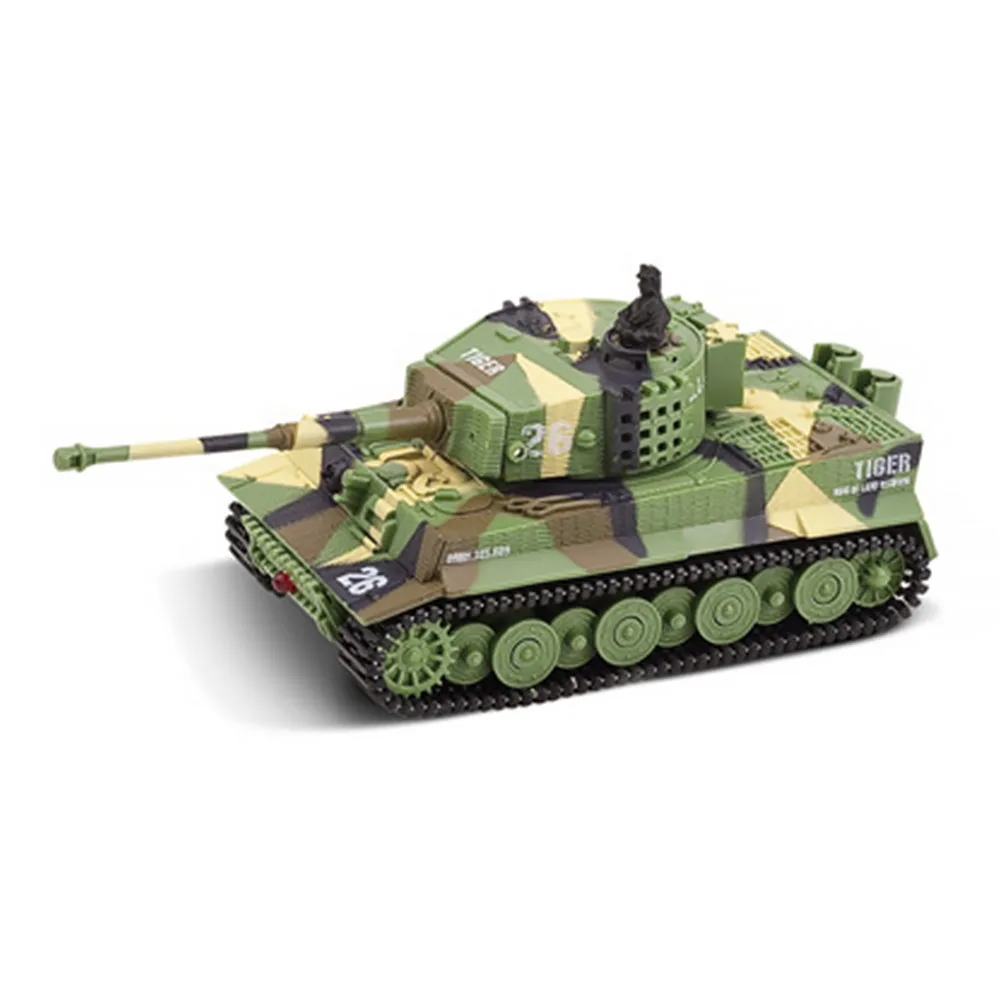 Nemecký Toy Tank Tiger Časti Mini Diaľkové Ovládanie Deti Pre Dieťa RC Autá Simulácia Darček
