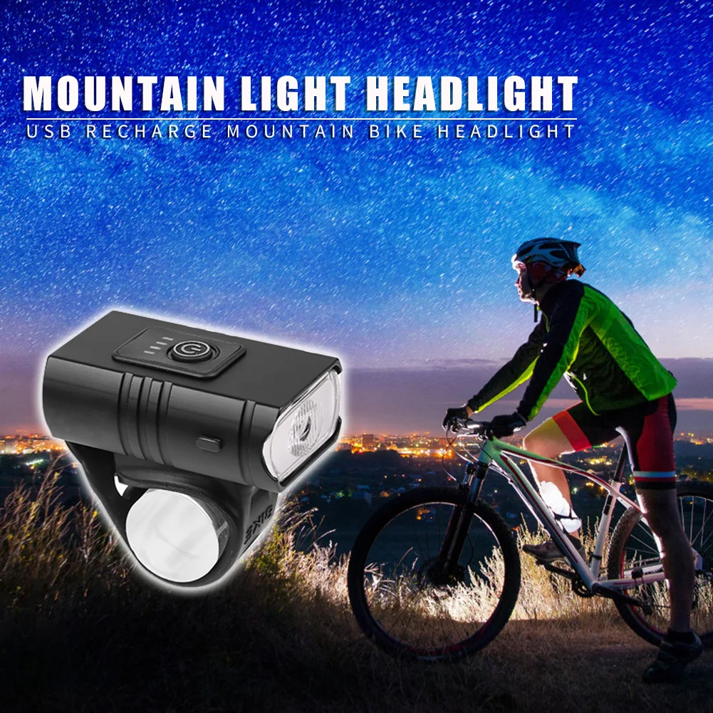 Nepremokavé 500LM T6 LED MTB Horský Bicykel Svetlometu Požičovňa USB Nabíjateľné 3 Gears držadlo Predné Svetlá Cyklistické Vybavenie