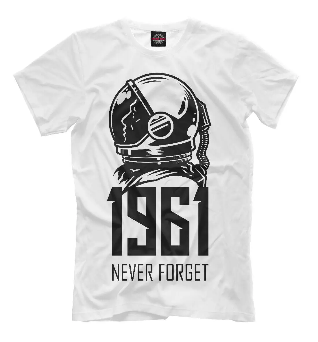 Nikdy nezabudnem na Nové Muži T-shirt prvý astronaut gagarin ZSSR a Ruska