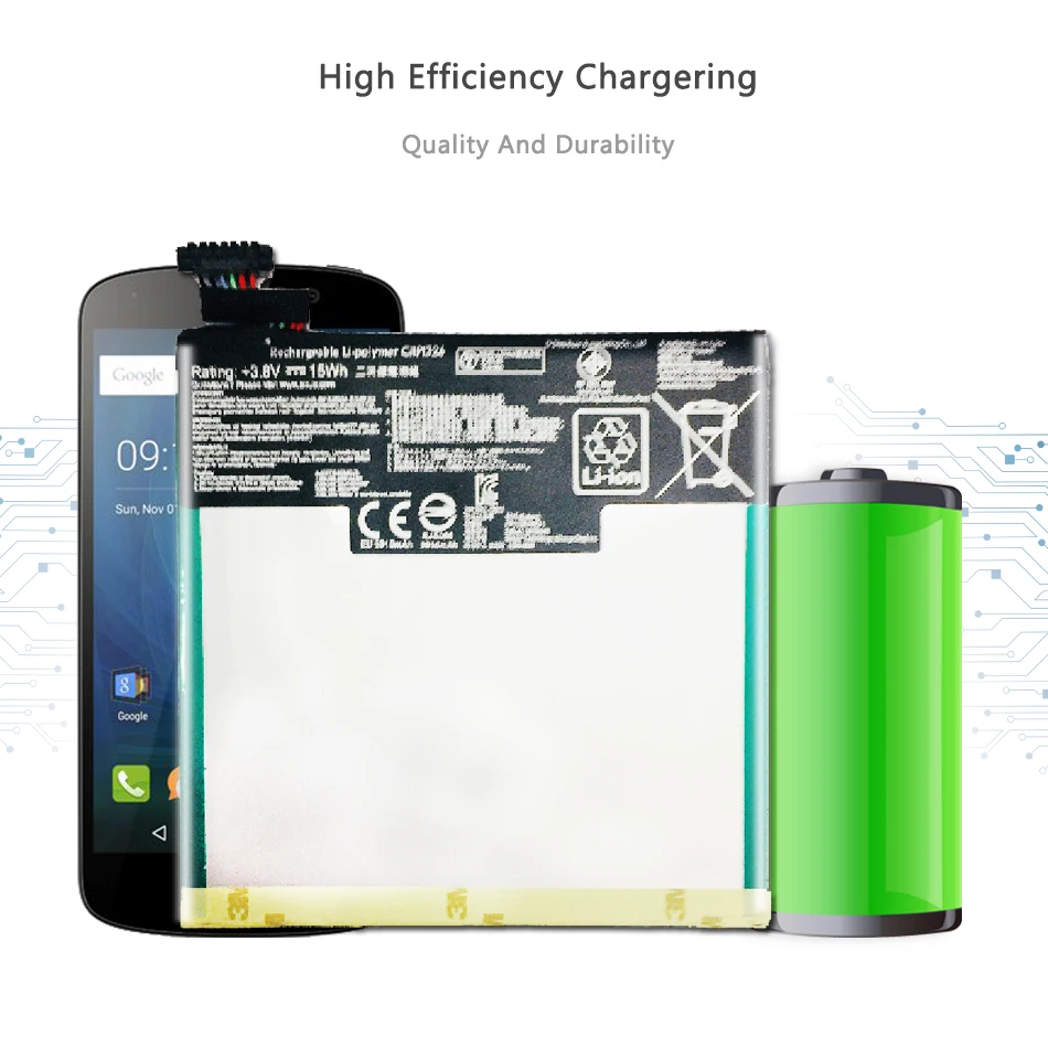 Nové 15Wh OEM Batérie C11Pn5H ME5Pn51 Pre ASUS Google Nexus 7