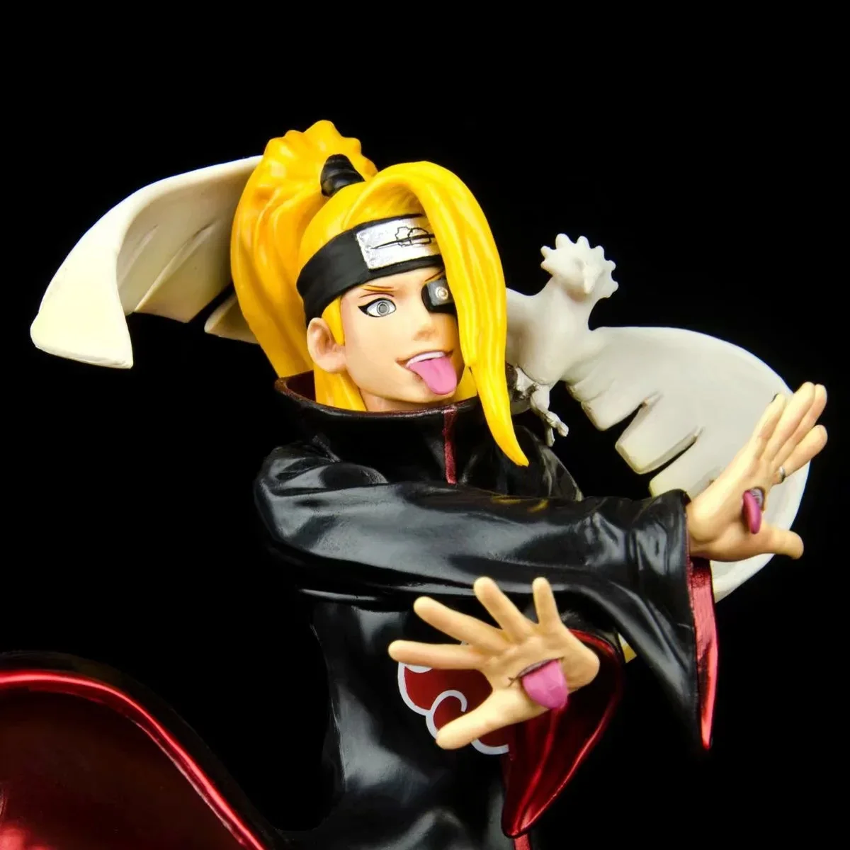 NOVÉ Anime Naruto Shippuden Akatsuki Deidara GK Socha PVC Akcie Obrázok Zber Modelu Deti Hračky, Bábiky 26 CM