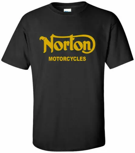 Nové Norton Motocykel Tričko Tee Klasické Logo Racing Usa 2020 Pánske Veľkosti S, Xxl