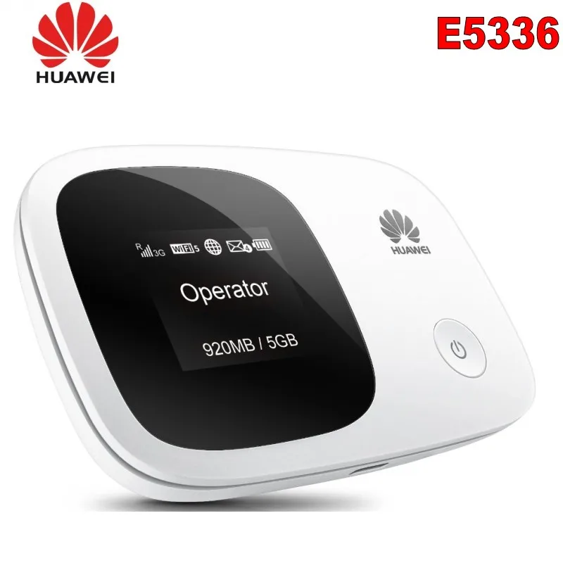 Nové Odomknutý Huawei E5336 3G Wifi Bezdrôtový Smerovač Mini Mifi Mobile Hotspot Vrecku Auto Wifi Modem So SIM kartu PK E5330 ZTE