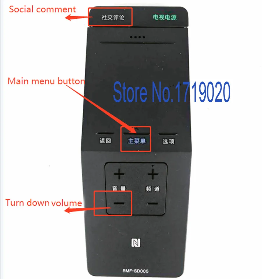 Nové Originálne Diaľkové Ovládanie RMF-SD005 Pre SONY TV W950B W850B W800B 700B Touchpad TV remote Controller NFC