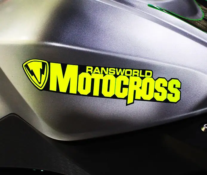 Nové reflexné motocross samolepiace nálepky ransworld motocykel nálepky racing obtlačky SBK AUTO nálepky,nálepky ATV