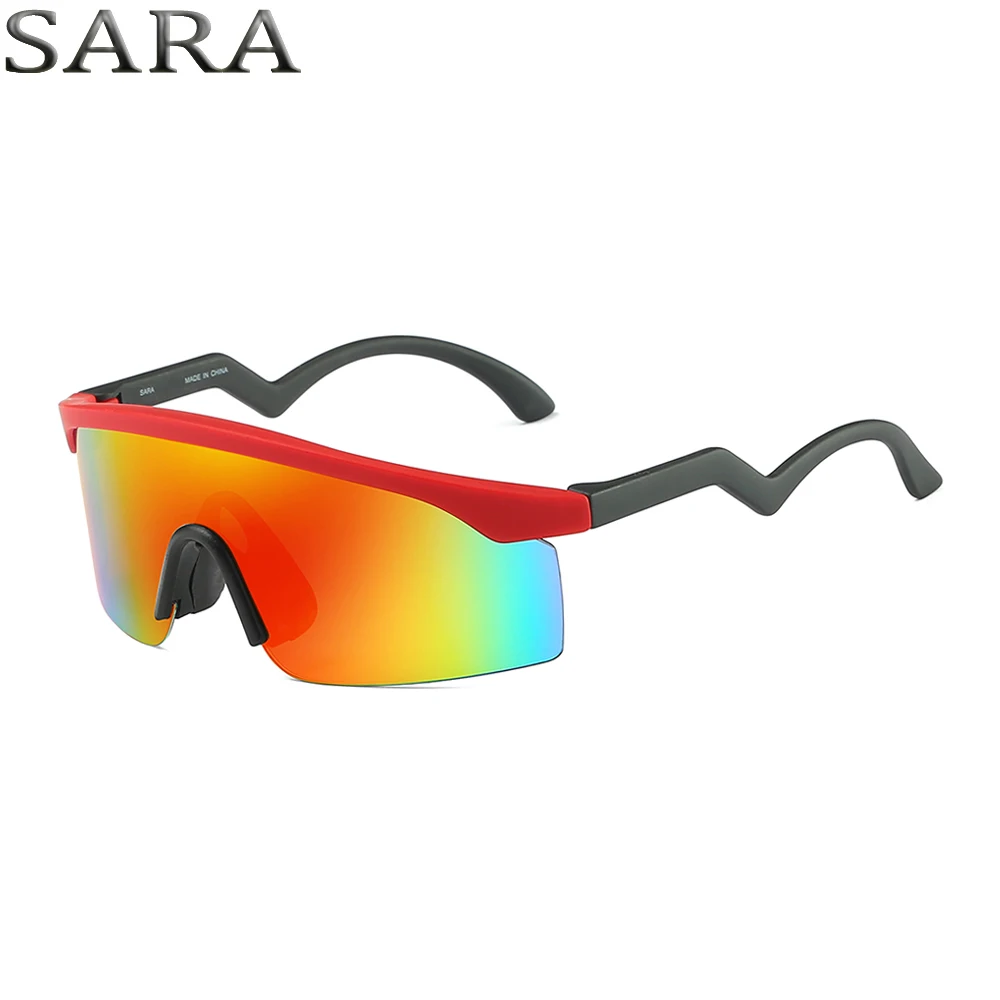 Nové slnečné Okuliare Ženy Vonkajšie Športové Slnečné Okuliare Mužov UV400 Okuliare Zrkadlový Objektív Odtiene gafas de sol S Box