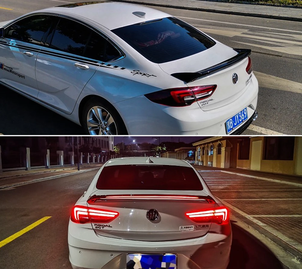 Nový Dizajn Zadný Spojler Krídlo Pre Opel Insignia Tele auta spojler 2017-2019 ABS Tečie Brzdy Lampa Kufor ABS Plasti Spojler Krídlo