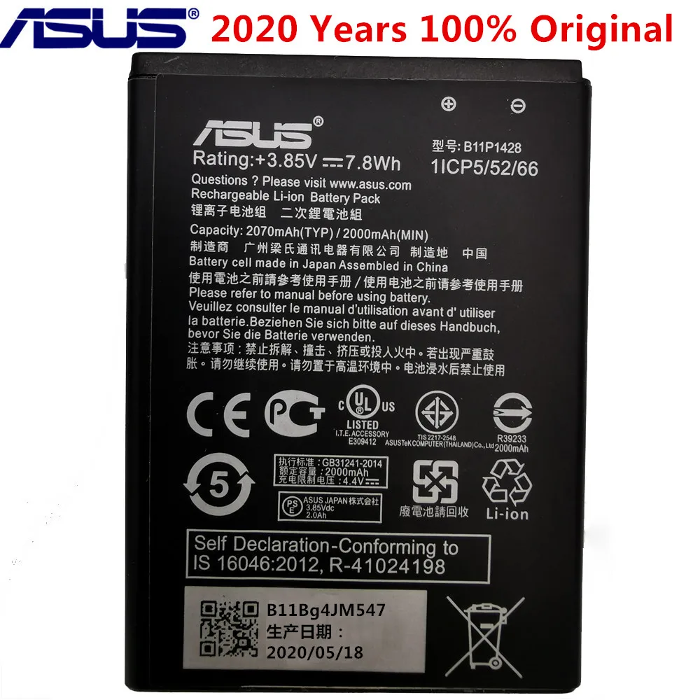 Nový, Originálny Asus B11P1428 Batéria Pre ASUS ZenFone ZB450KL ZE500KG 5