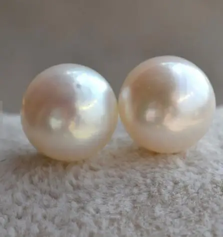 Nový Štýl Pearl Náušnice Biela Farba Pravých Sladkovodných Perál Silvers Stud Náušnice Svadobný Darček Pre Dievča Ženy Módne Šperky