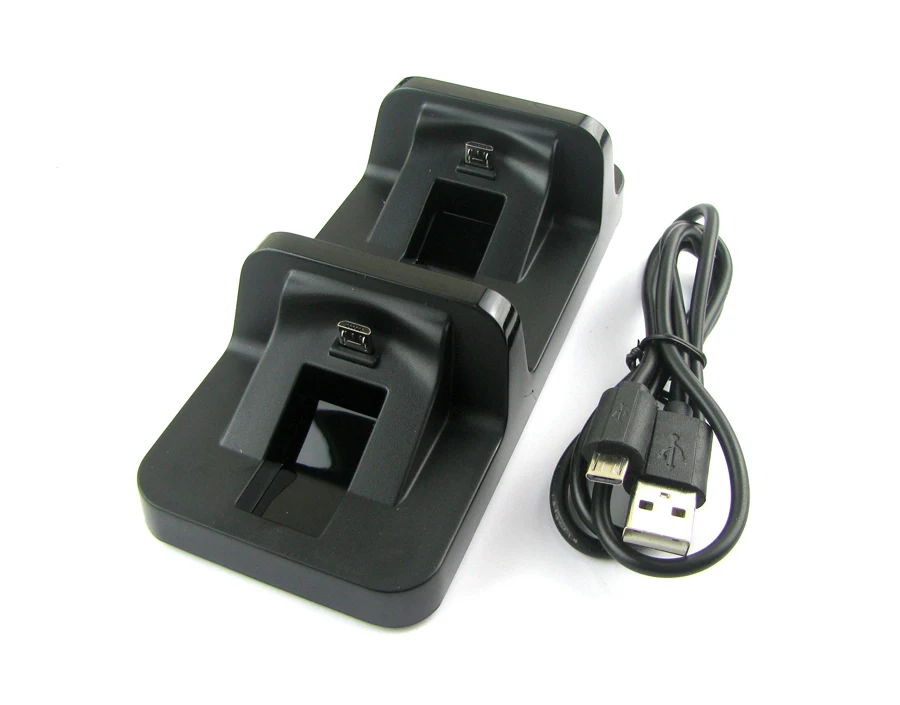 OCGAME Pre PS4 Dual USB Nabíjací Dock Stanica Stánok Nabíjačka Pre PS4 Herný ovládač rukoväť S USB Kábel