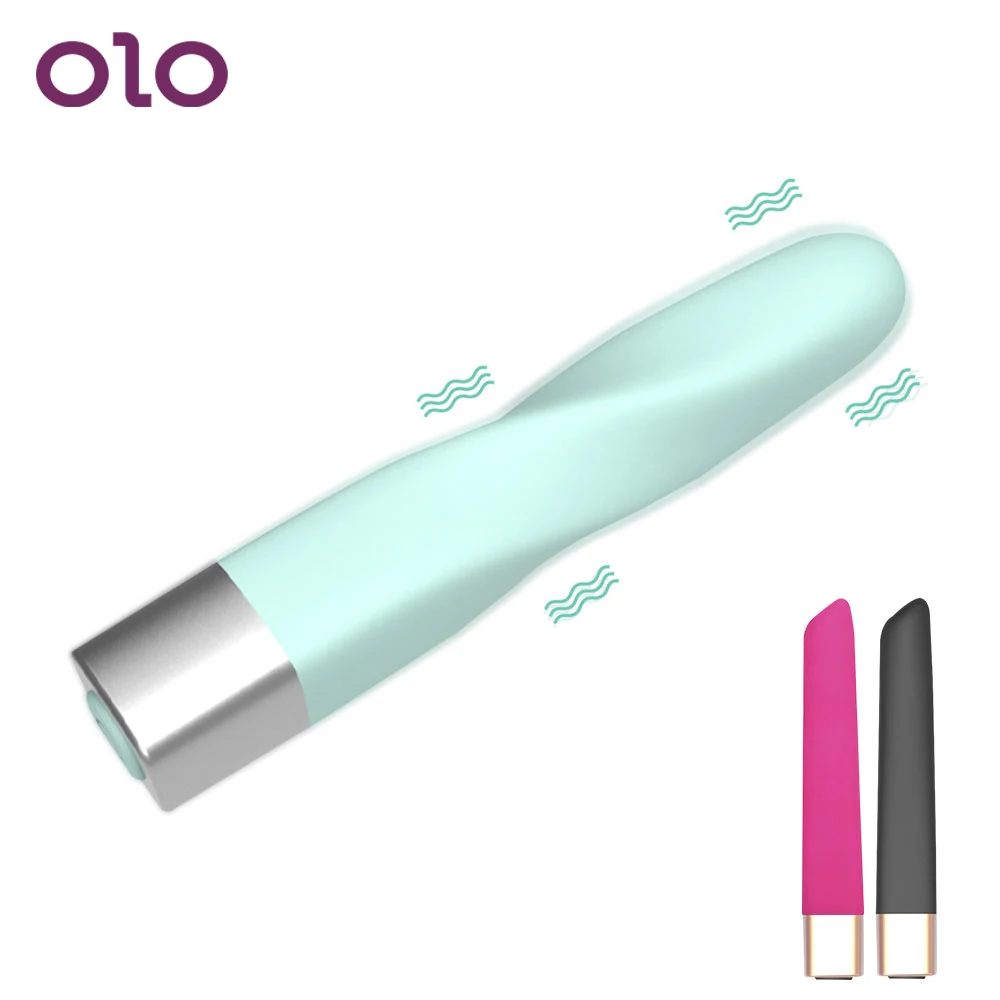 OLO 16 Rýchlostí Rúž Mini Vibrátor Bullet Prst Vibrador Klitorisu a G-Spot Vaginálnu Stimuláciu, Sexuálne Hračky pre Ženy