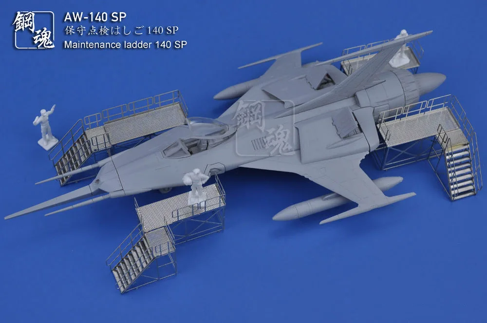 Opravy Príslušenstva, Opravy stanice+Údržba rebrík, Kovový Leptanie List vhodný Pre Gundam Scény AW-140/AW-140SP Modelovanie Upgrade Kit