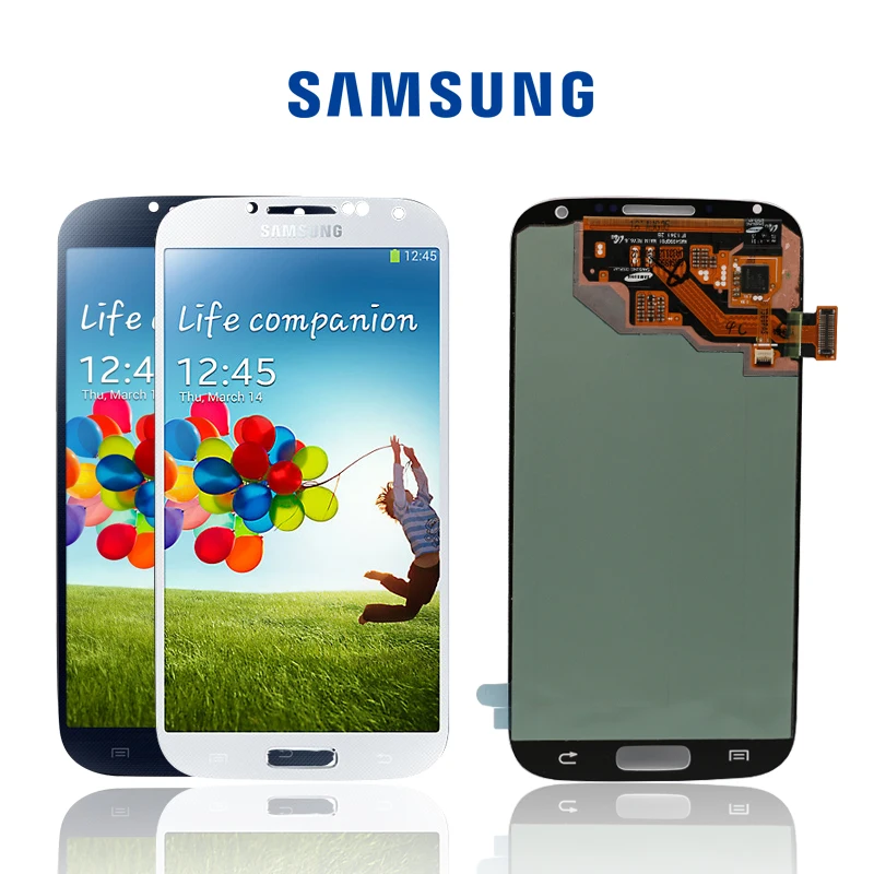 Originálne Lcd Amoled Montáž Pre Samsung Galaxy S4 i9506 i9500 i9505 i337 Obrazovke LCD Dotykový Displej Digitalizátorom.+s Rámom