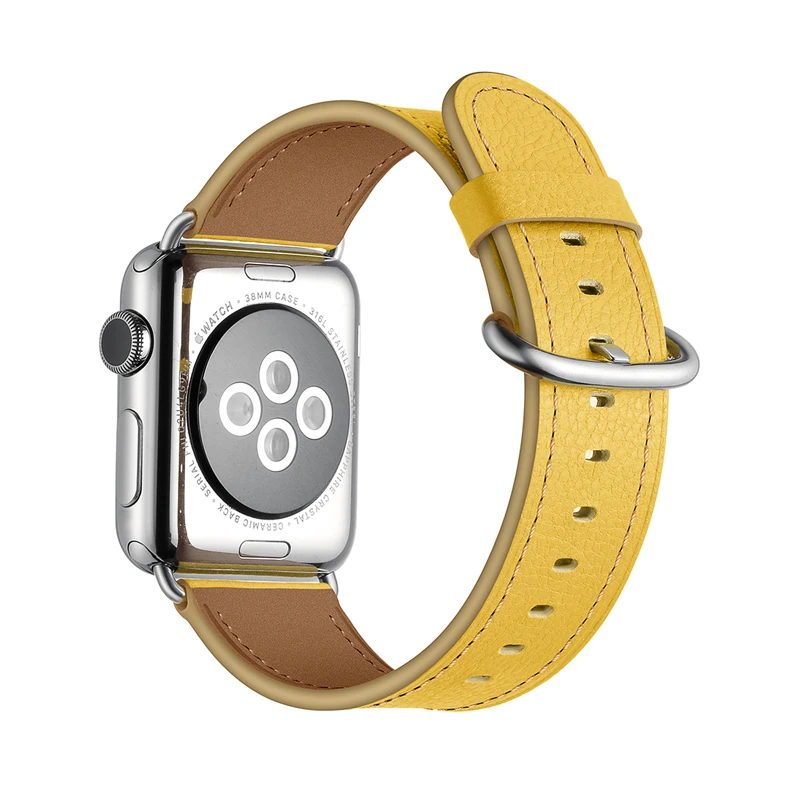 Originálny Kožený remienok pulseira pre apple hodinky pásmo 5 6 44 mm 40 mm 42mm 38 mm Príslušenstvo watchband pre iwatch wristbelt 6/5/4/3/2