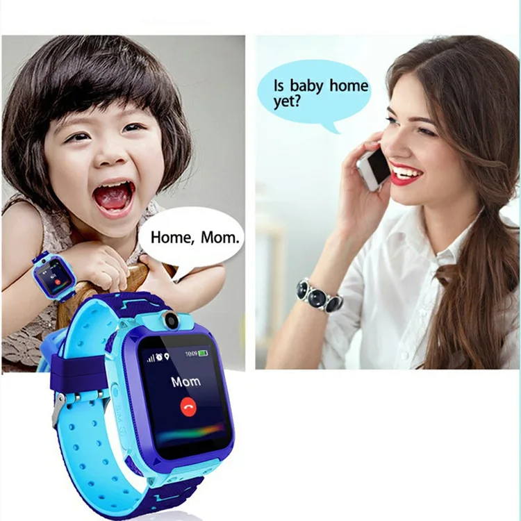 Otázka 12 Deti Smart Hodinky Telefón Nepremokavé LBS Smart hodinky Deti Polohy Hovor 2G SIM Karty Vzdialený Hľadáčik Sledovať Chlapci Dievčatá