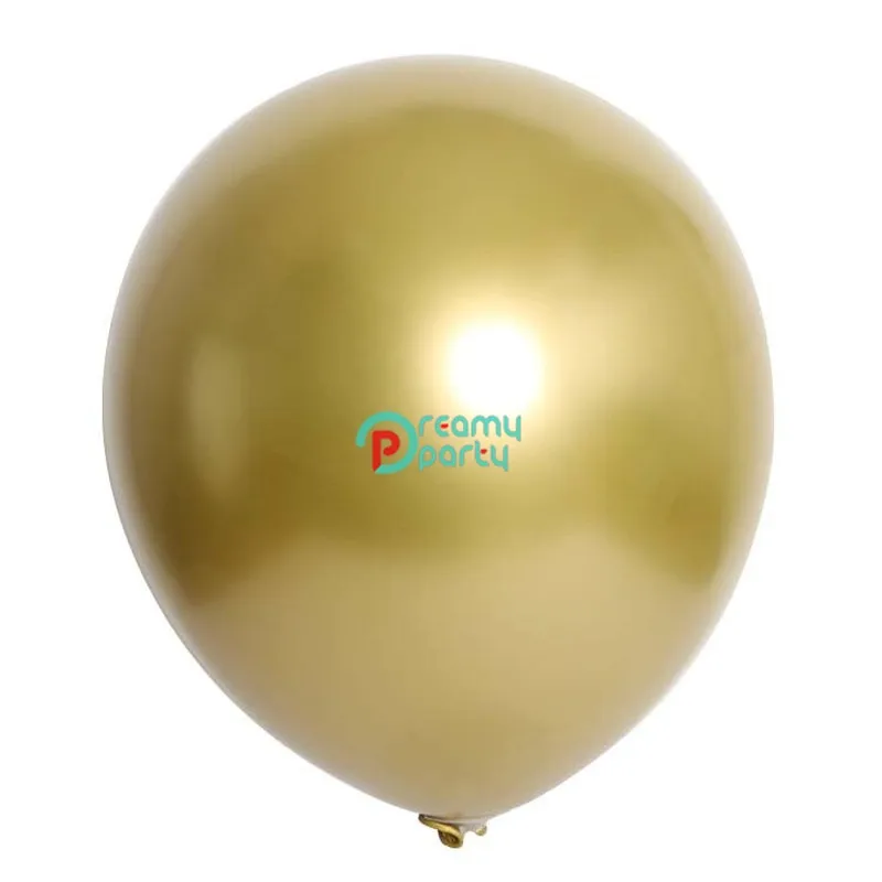 Pastelové Macaron Šedá Latex Žltá Party Dekorácie Balón Garland Arch Chrome Kovové Zlato Ballon Dekorácie Pozadie Baby Sprcha