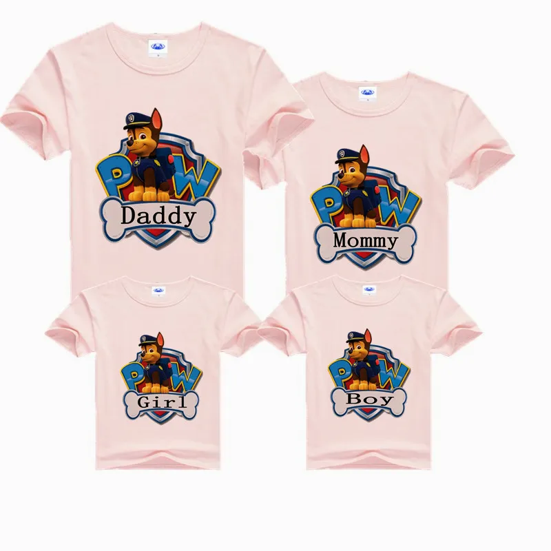 Pes Vytlačiť T-Shirts Rodiny Zodpovedajúce Oblečenie Maminku a Mňa Oblečenie pre Psa Harajuku Krátky Rukáv T-Shirt Zodpovedajúce Oblečenie T-shirt