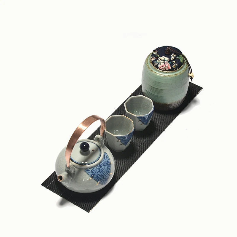 PINNY Hrubá Keramika Starožitnosti Čaj Kanister Ručné Keramické Zapečatené Jar Kung Fu Čajový Obrad Príslušenstvo Antiqu Skladovacích Kontajnerov