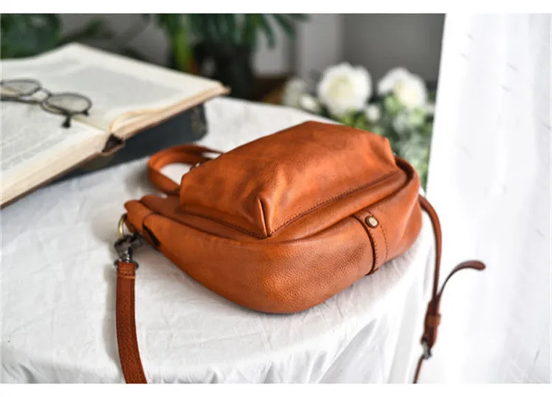 PNDME vintage bežné originálne kožené dámske malé kabelky dizajnér luxusné mäkké skutočné cowhide žijúcich žien roztomilý tašky cez rameno