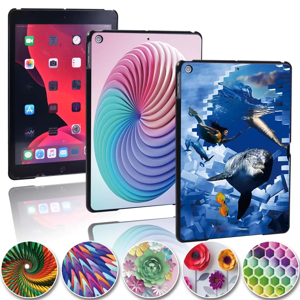 Pre Apple IPad 2/3/4/iPad Mini 12345/iPad Vzduchu 1/2/3/ IPad Pro 9.7/10.5/11 Palec/ipad 5/6/7/8.-Vytlačený 3D Umenie Tablet Kryt Prípade