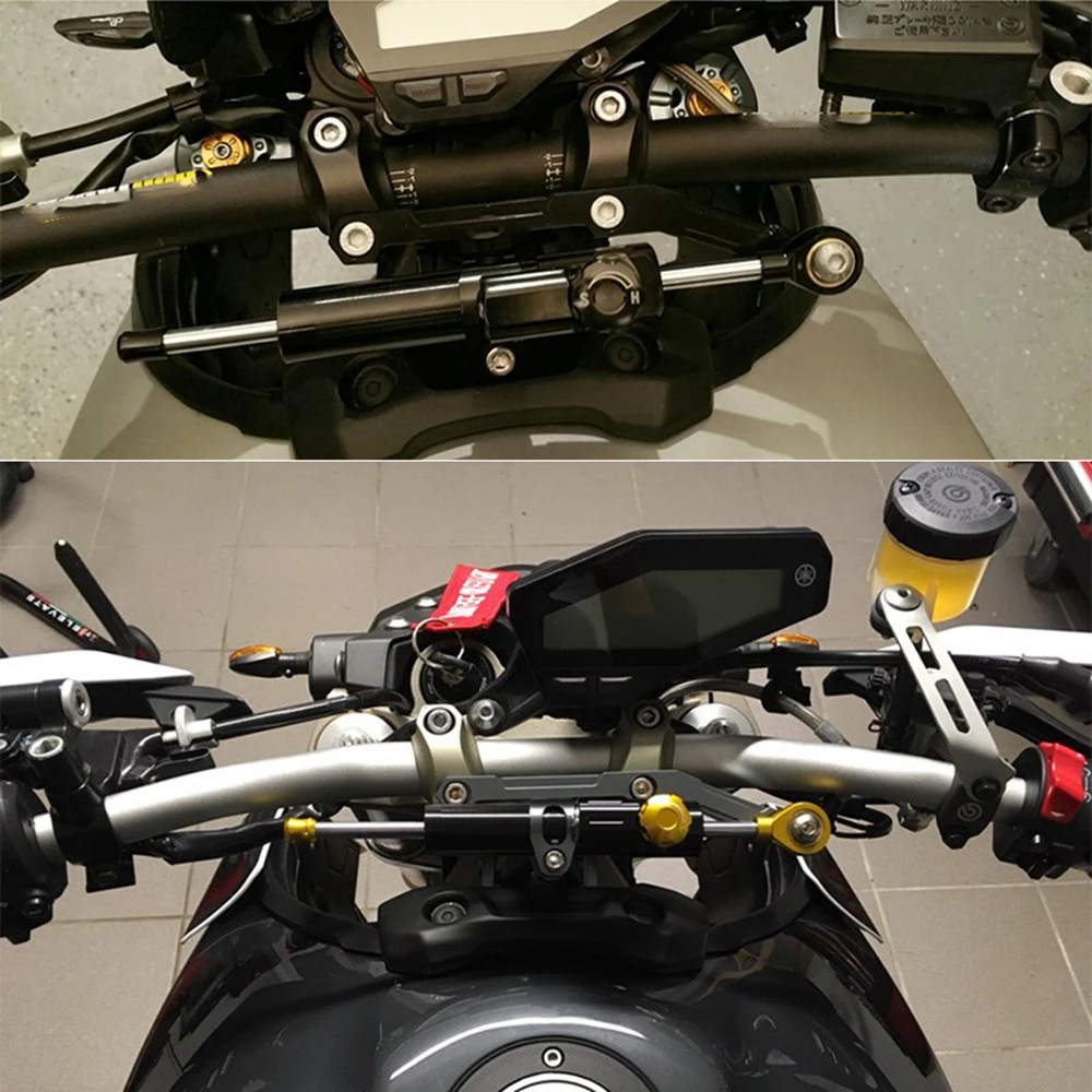 PRE KAWASAKI Z800 Z800 EveRsion 2013 2016 2017 CNC Nastaviteľné Motocykle Riadenia Stabilizovať Klapky Stenu Mount Kit