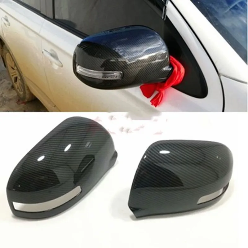 Pre Mitsubishi ASX 2010-2018 ABS Auto Spätné zrkadlo pokrytie Trim/Spätné zrkadlo Dekorácie Auta styling
