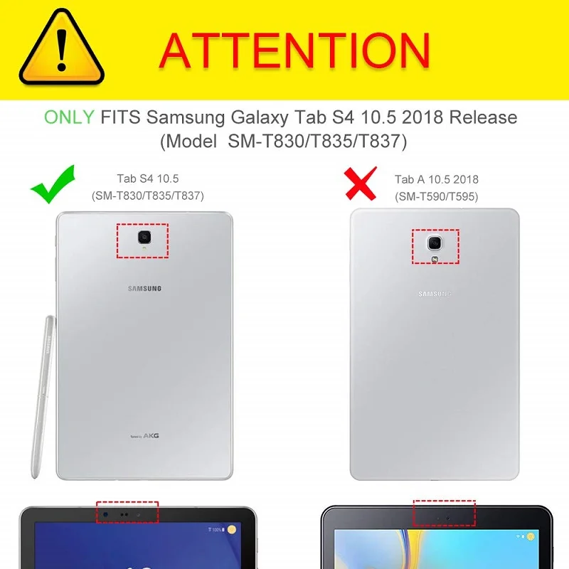 Pre Samsung Galaxy Tab S4 10.5 T830 T835 puzdro Pre Galaxy Tab S4 10.5 SM-T830 2018 360 Rotujúce Folio Stand Pu Kožené puzdro