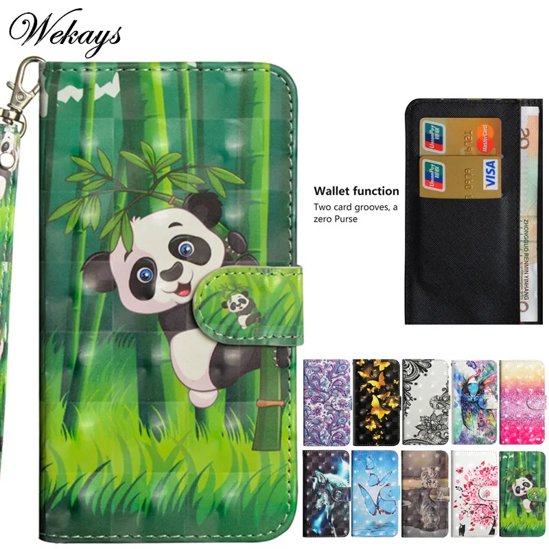 Pre Xiao Mi Max 2 A1 5X A2 6X Prípade Cartoon Panda 3D Kožené Funda Prípadoch Pre RedMi 5 4X Poznámka 4X 5A Poznámka 5 pro S2 S 2 Y2 Kryt