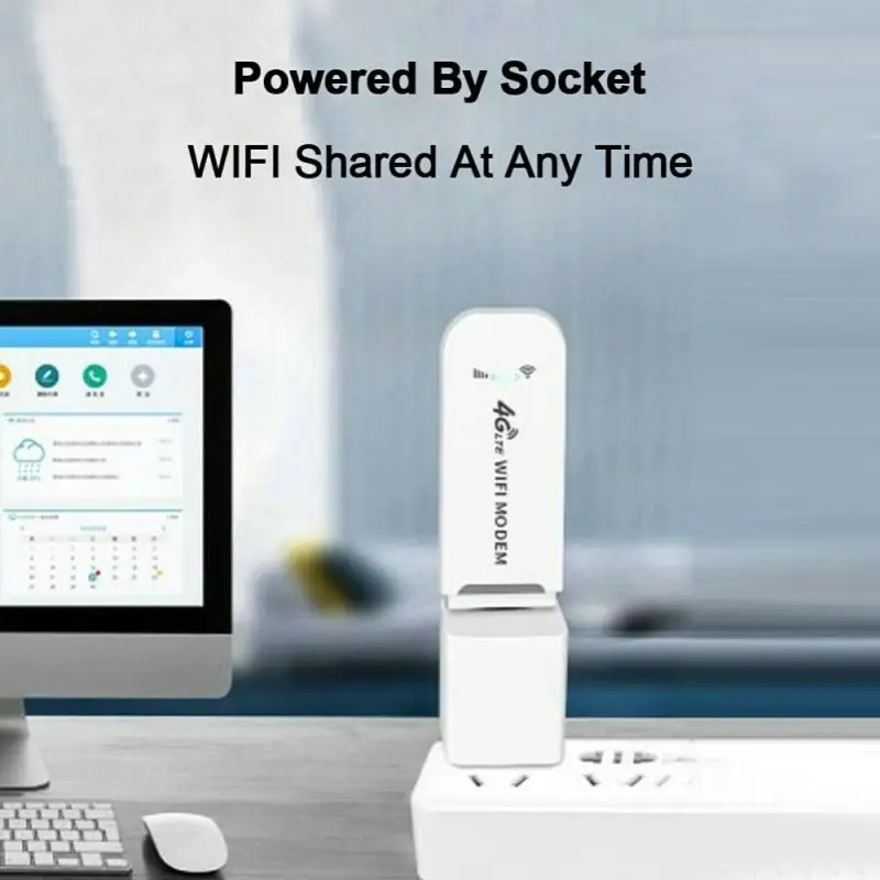 Prenosné 4G 150Mbps LTE Modem USB Bezdrôtového Šifrovania Siete Kartu Širokopásmového Mobilného pripojenia SIM Karty Wi-Fi Router Pre Kancelárie A Domácnosti