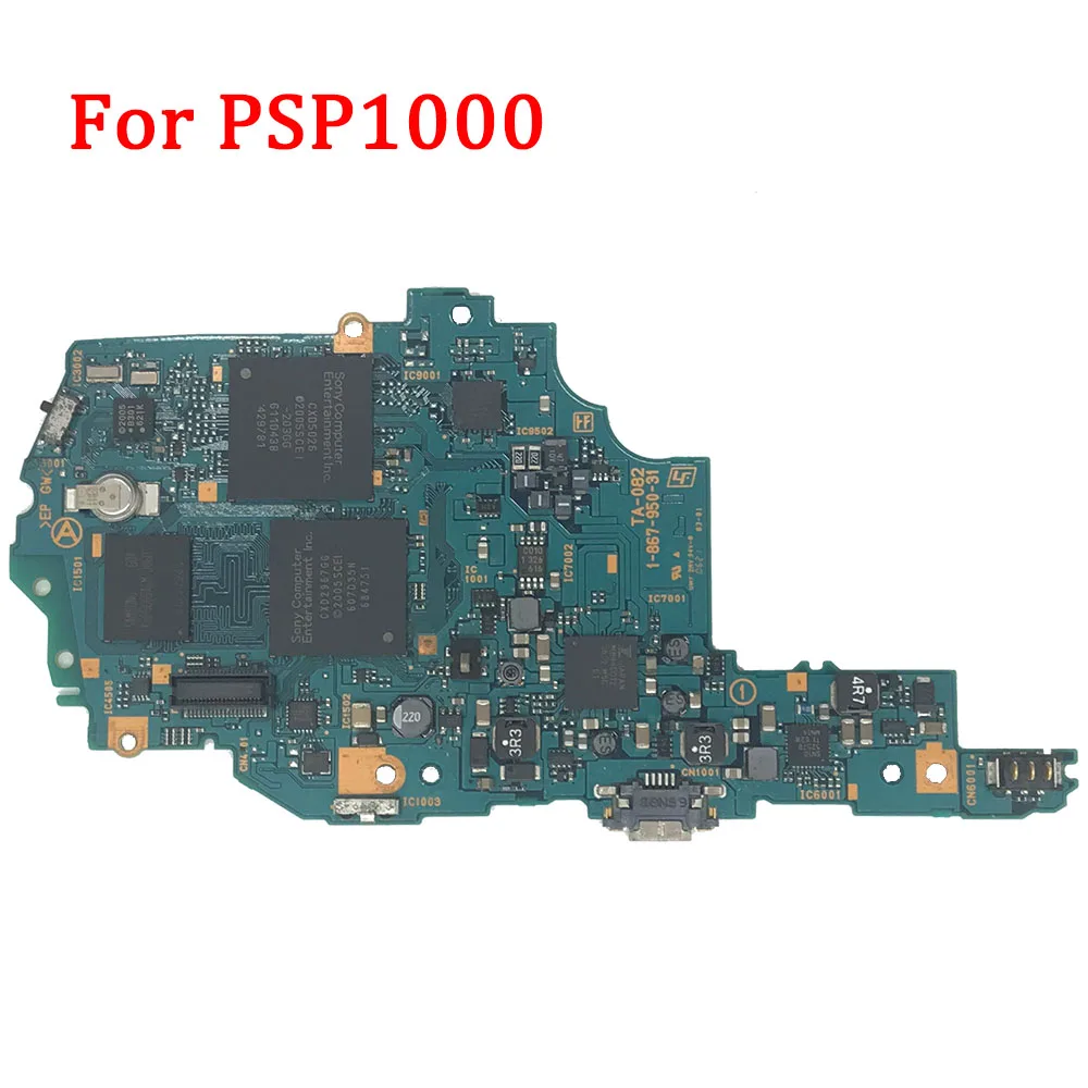Pôvodná Používané základná Doska pre PSP 1000 PCB Dosky doska opravy pre Sony PSP1000 Hry Konzoly Doske Hra Príslušenstvo