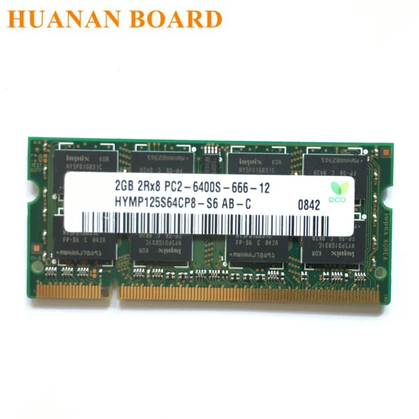 Pôvodné chipset DDR2 2GB 800MHz 667MHz 800 667 PC2-6400 DDR 2 2G notebook pamäť Notebooku RAM 200PIN SODIMM pre intel pre amd