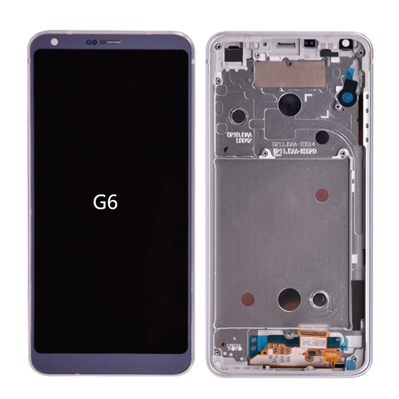 Pôvodný Pre LG G6 H870 H870DS H872 LS993 VS998 US997 LCD Displej S Dotykovým displejom Digitalizátorom. Montáž