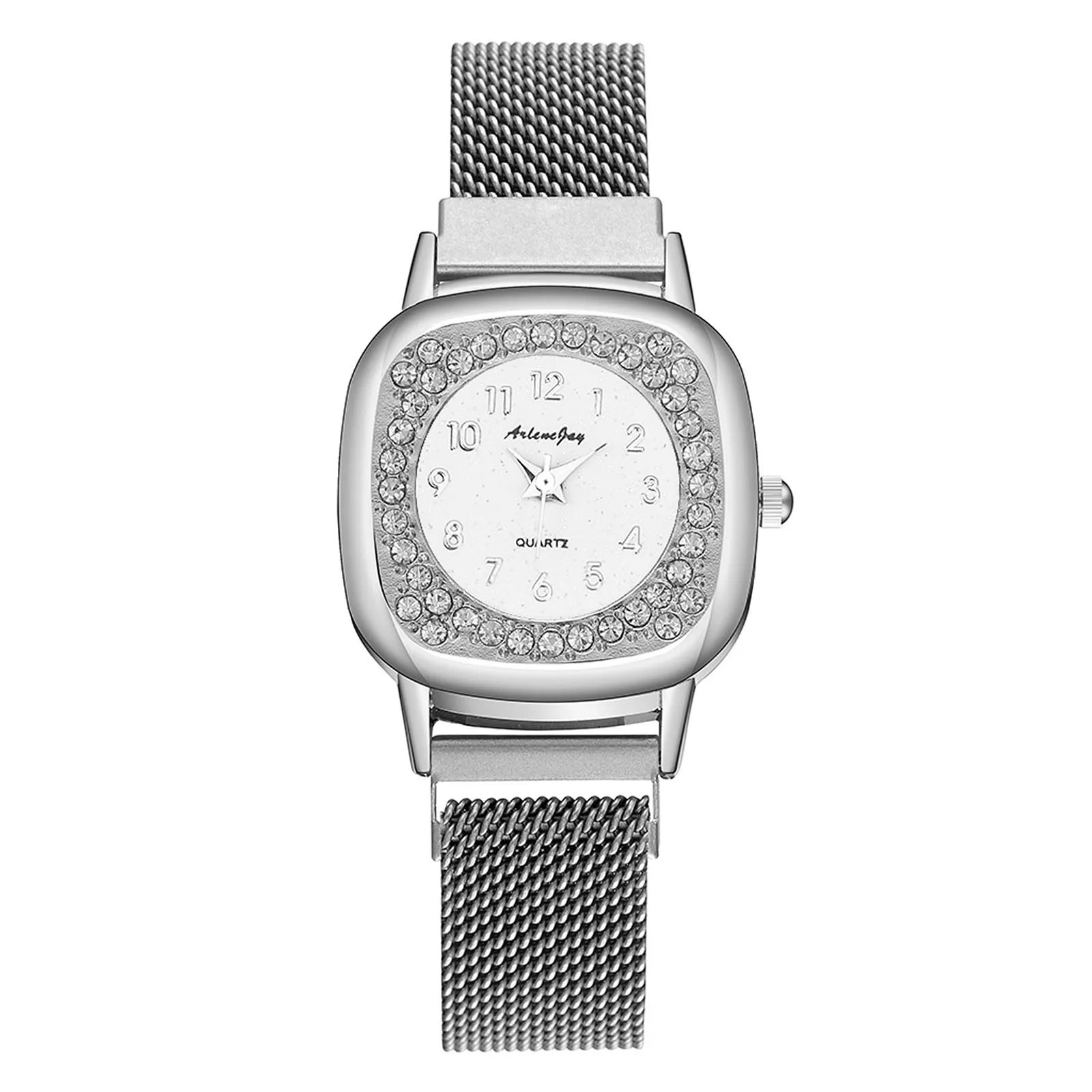 Quartz hodinky VANSVAR Dámy Bežné Quartz z Nerezovej Ocele, Remienok Hodiniek Analógové Hodinky Luxusného tovaru dámske hodinky náramkové hodinky